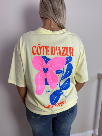Côte d’azur tee