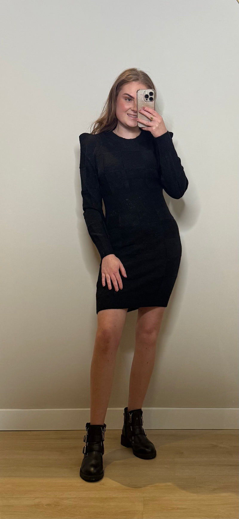 Midnight knit dress